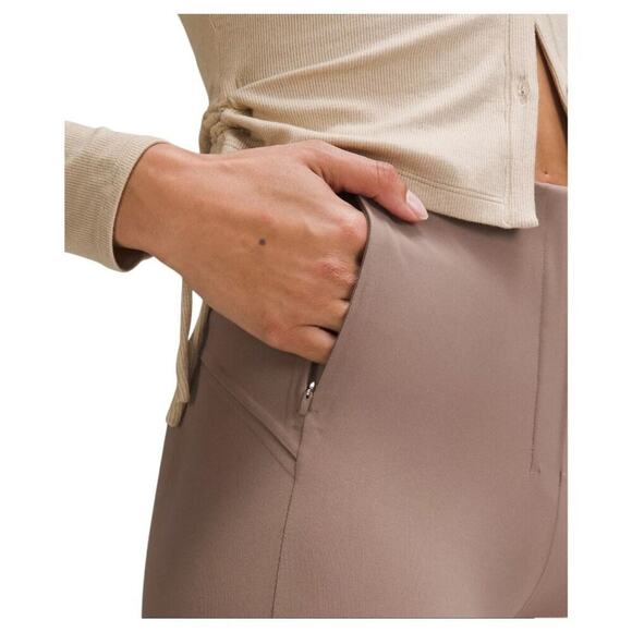 Lululemon Smooth Fit Pull-On High-Rise Pant - New With Tags, Taupetastic, Size 0 - Picture 6 of 13